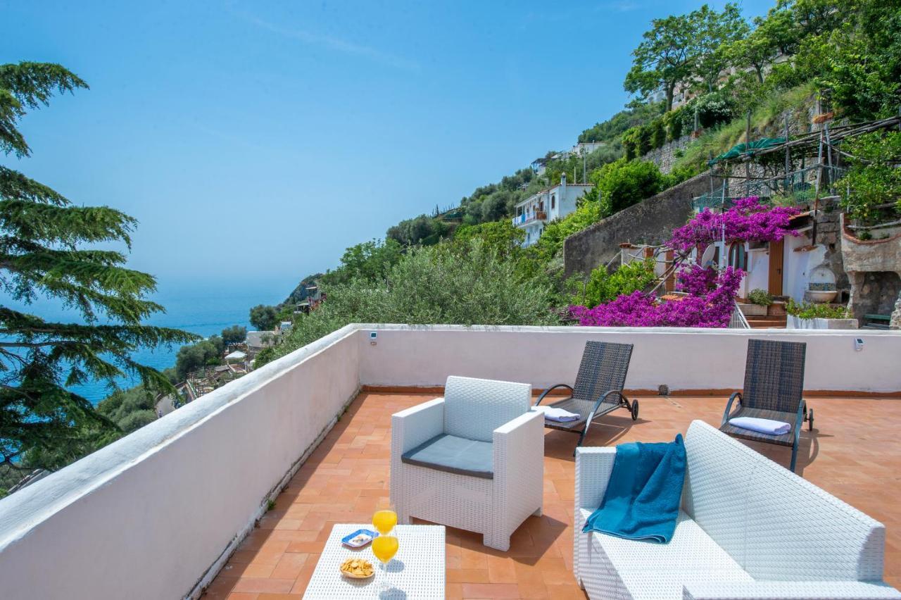 Villa Casa Albatros Praiano Exterior foto